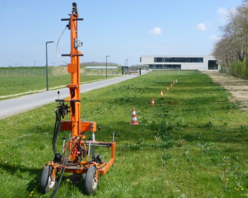 DYNPACT® mit Ausbreitungskette DYNPACT® im Einsatz